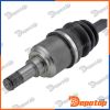 Demi-Arbre de Transmission gauche pour FIAT | NPW-FT-060, FI296L